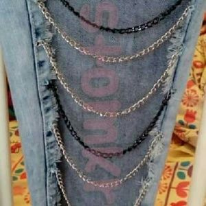 Chain jeans