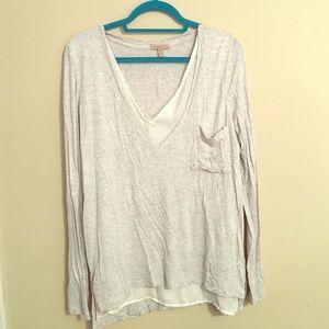 Anthropologie comfy lounge top