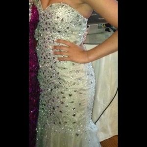 Jeweled Prom Dress