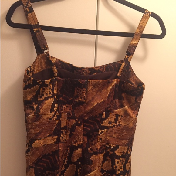 Snake print bodycon dress - Picture 2 of 3