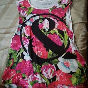 Floral Of Mice & Men Muscle Tank