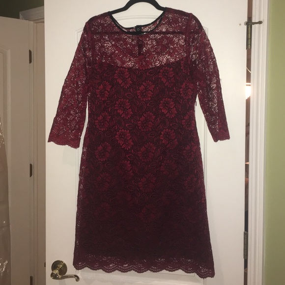 Calvin Klein red dress