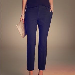 Banana Republic Hampton fit crop light blue pant