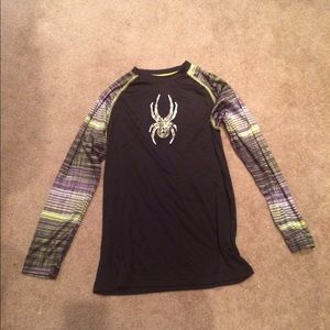 Spyder Spirit Of '78 T-Neck Long Sleeve T-Shirt