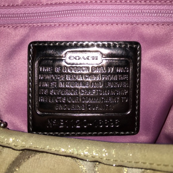 Coach Poppy Tan Backpack