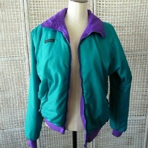 Reversible Columbia windbreaker
