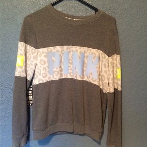 Pink Reflective Sweatshirt