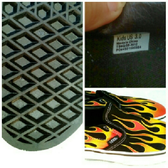 ★SOLD★VANS"HOT ROD FLAMES" SHOES - Picture 3 of 4