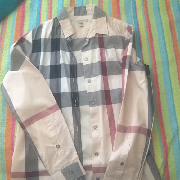 Burberry check shirt