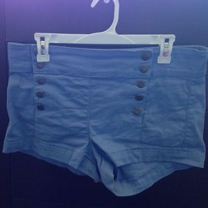 High waisted shorts