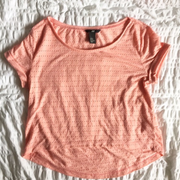 🐚Coral crop top🐚