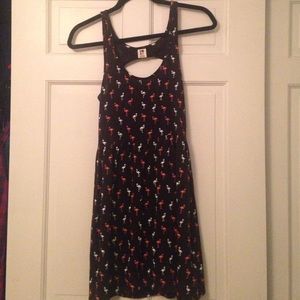 ROXY flamingo skater dress