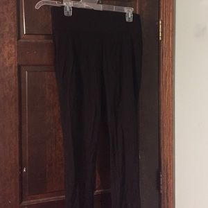 Black nygard slim pants