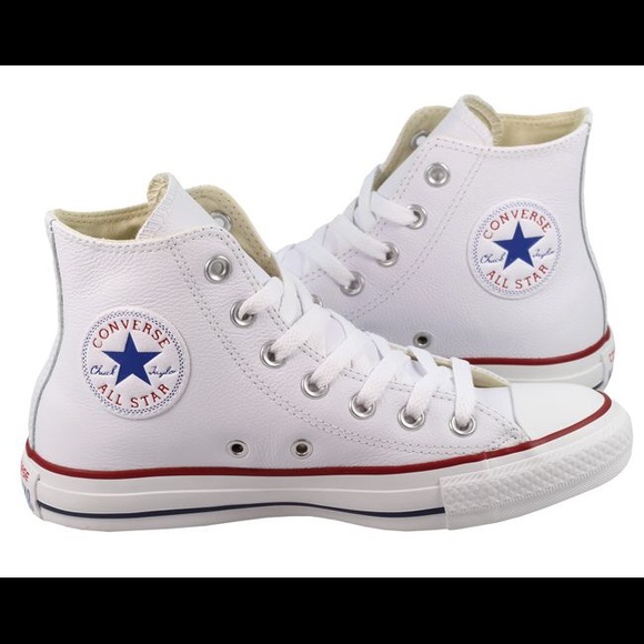white high top converse.