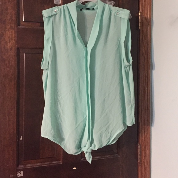 Teal zac & Rachel tank