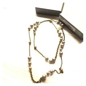 Alexander McQueen "Skulls & Pearls" Necklace