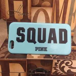 Victoria's Secret Pink IPhone 6 "SQAUD" case