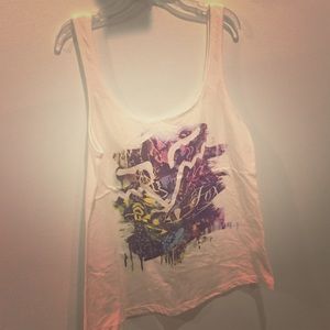 Fox rip back casual tank