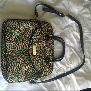 Betsy Johnson laptop bag