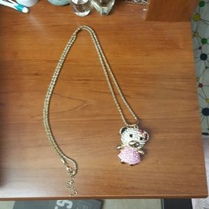 Bear pendant necklace