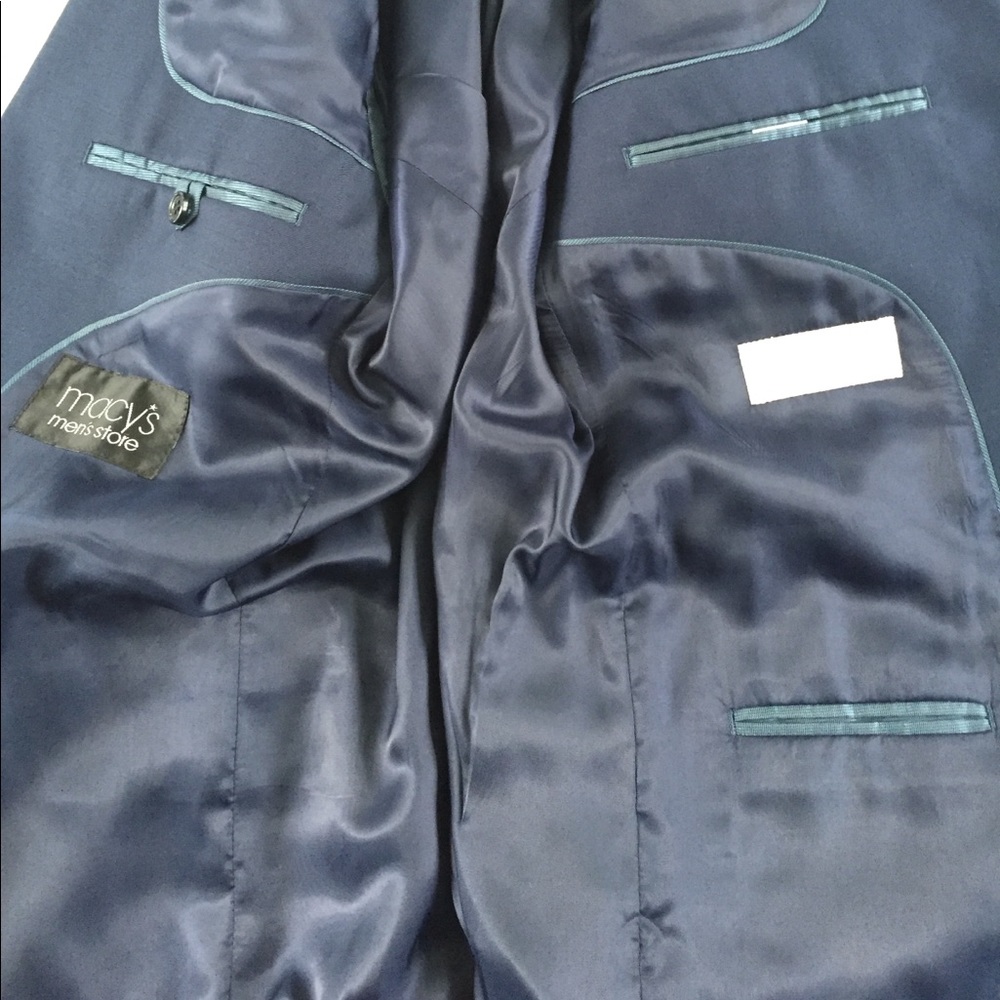 Michael Kors Blue Suit Jacket & Pants - Picture 5 of 8