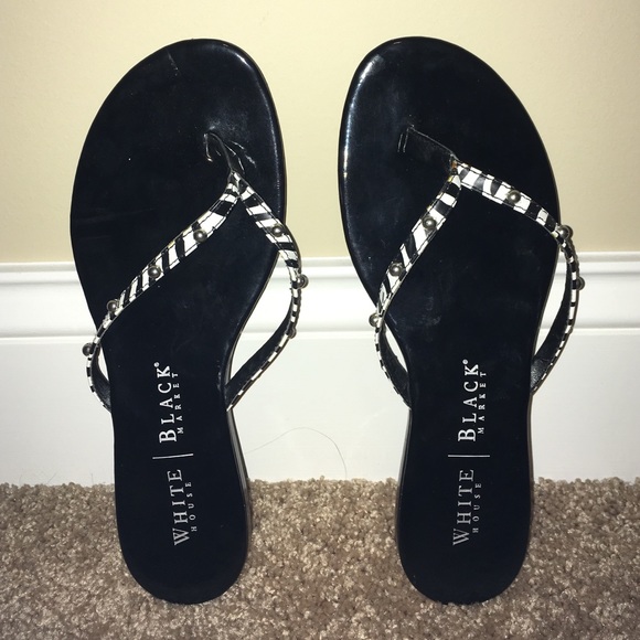 White House Black Market Flip Flops