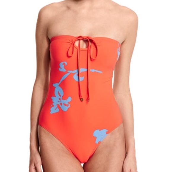 Tory Burch Talisay One Piece Swimsuit size Small
