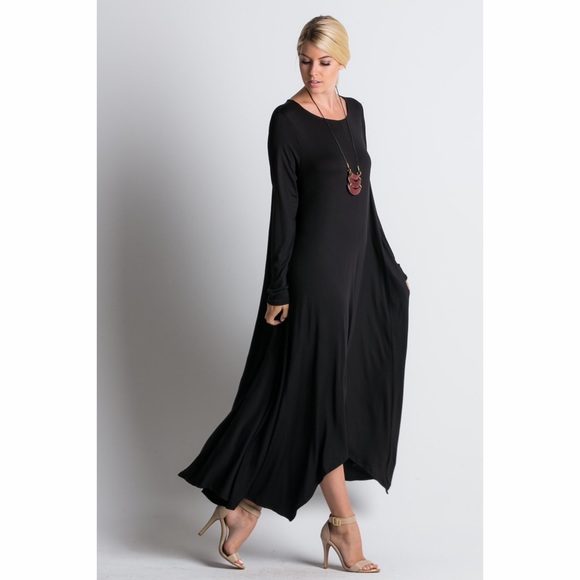 ✨Clearance✨Last One, Flowy Long Sleeve Dress - Picture 3 of 4