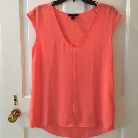pink jcrew top