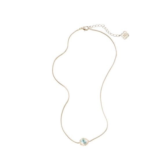Kendra Scott Mara Pendant Necklace in ClearCrystal