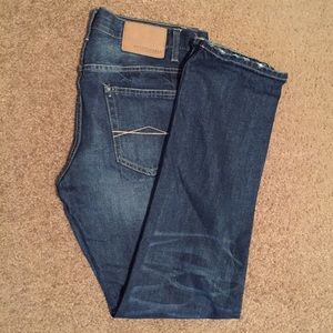 Aeropostale blue jeans slim straight 31x32