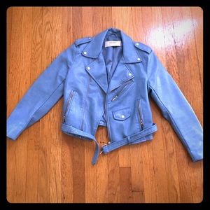 Faux leather jacket from Zara