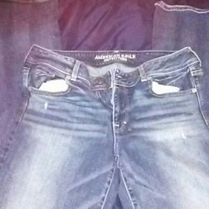 American Eagle dark wash favorite boyfriend