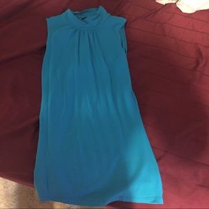 Express light blue turtleneck