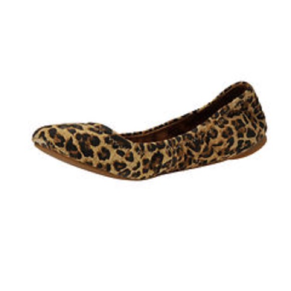 Lucky Brand cheetah print flats