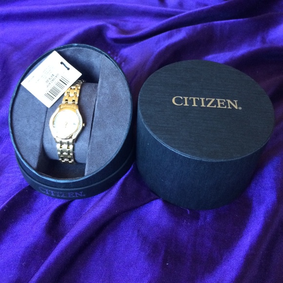 Citizen gold-diamond watch