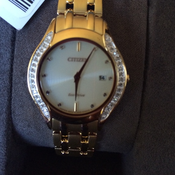 Citizen gold-diamond watch main image 3