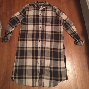 Loft plaid dress