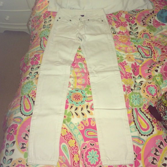 White jeans