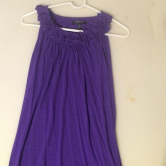 Purple knee length dress - Picture 1 of 1