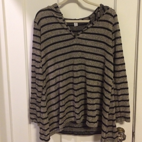 Urban outfitters striped sweatshirt