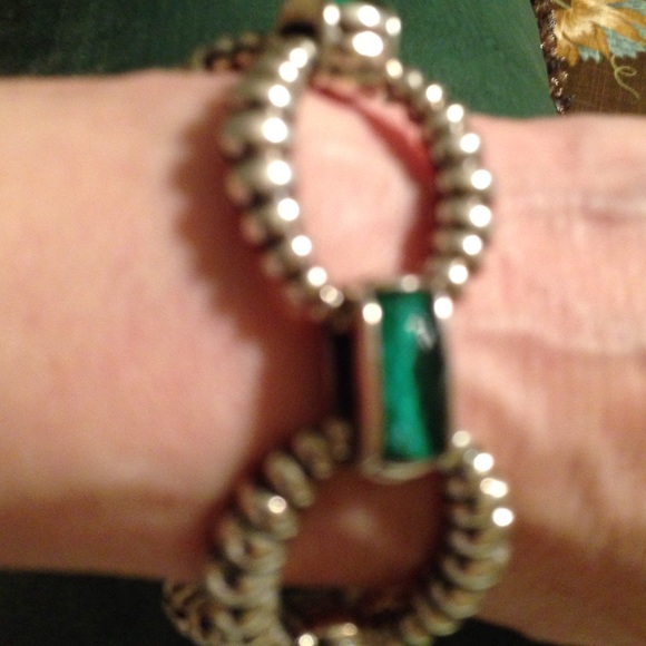 Lagos Sterling Malachite Bracelet