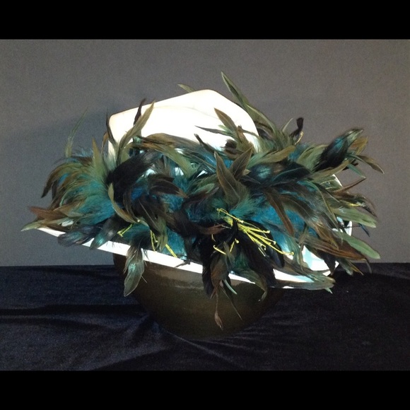 Jenette's Frou Frou Hats Accessories - Jacksonville Jaguars Feather Team Hat