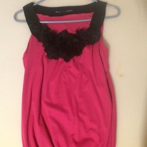 Tank top dress shirt