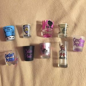 Lot of Shot Glasses