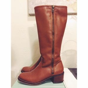 Lucky Brand Heeded Boots, Leather