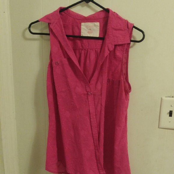 Button up vest shirt!!!!!!