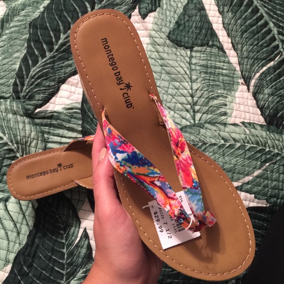 Colorful platform sandals - Picture 2 of 2