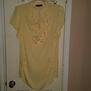 ruffle blouse, size 3x