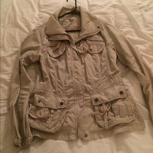 Eddie Bauer military jacket medium